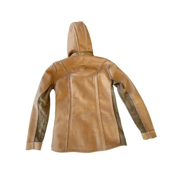 NWT Kuhl Large Dani Sherpa Lined Jacket MSRP$299 Tan NEW - Picture 9 of 13